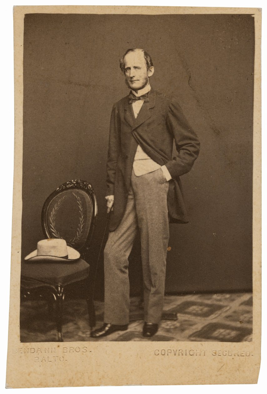 Severn Teackle Wallace,1861 (foto) door Bendann Brothers