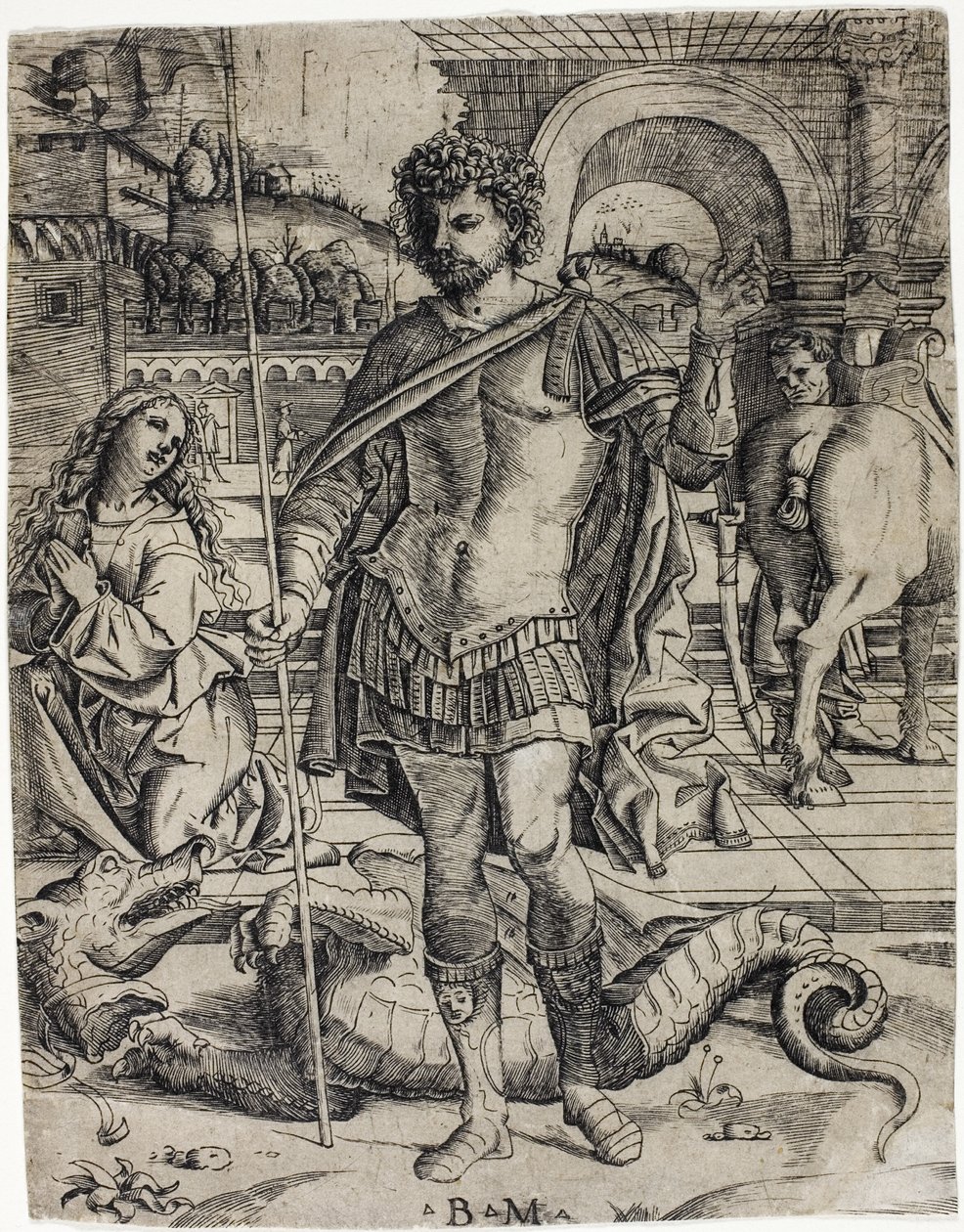 Sint Joris door Benedetto Montagna