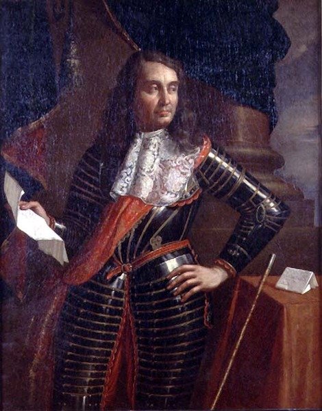 Portret van graaf Alfonso di Novellara, 1666 door Benedetto and Cesare 1637 88 Gennari