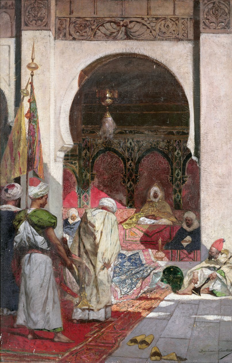 De aanwezigheid van een heer door Jean Joseph Benjamin Constant