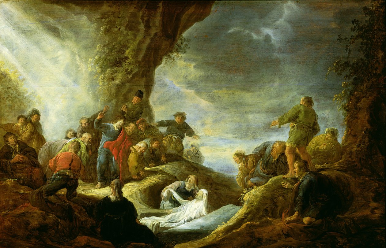 De Opwekking van Lazarus door Benjamin Gerritsz. Cuyp