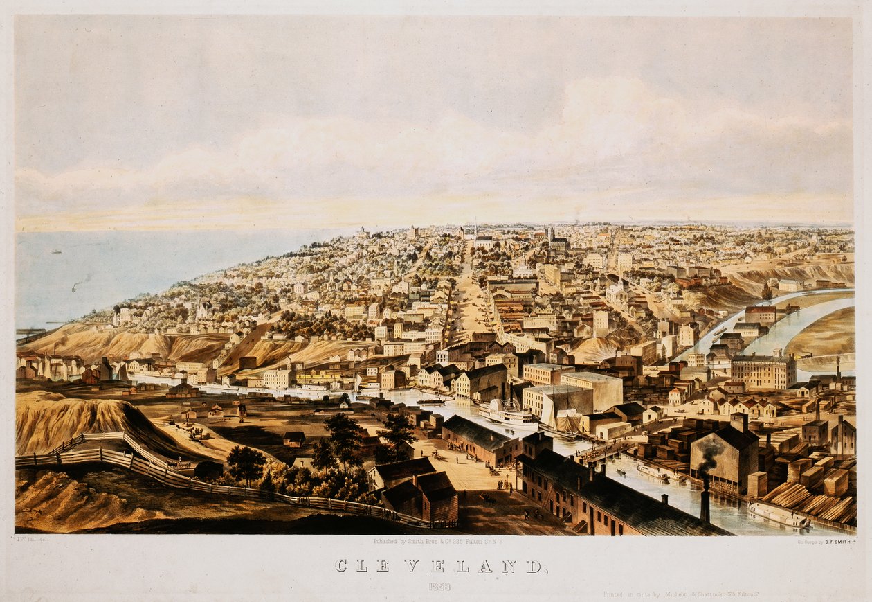 Cleveland, Ohio door Benjamin F. Jr. Smith