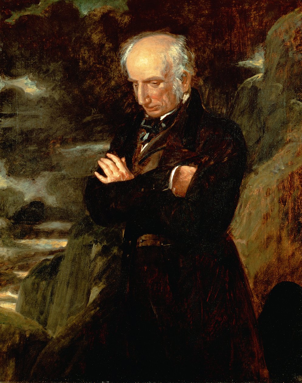 Portret van William Wordsworth (1770-1850), 1842 door Benjamin Haydon