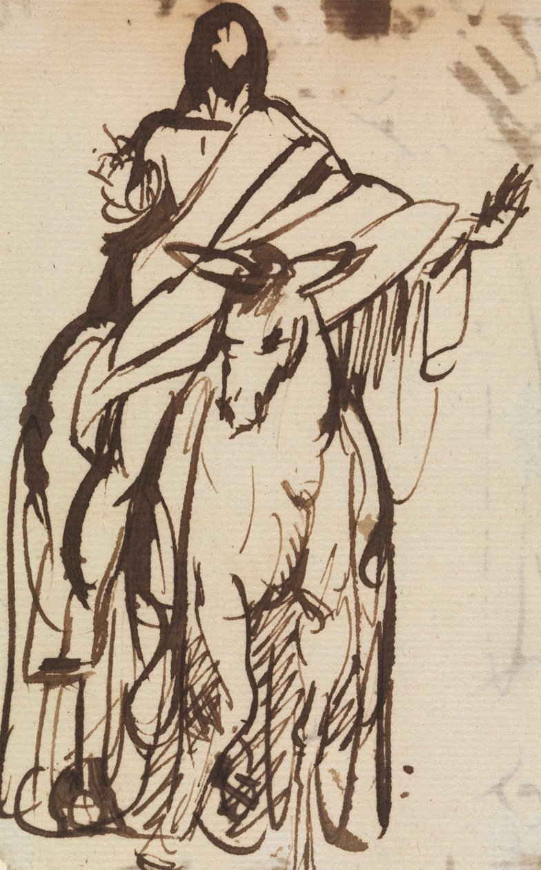 Studie voor, Christus
