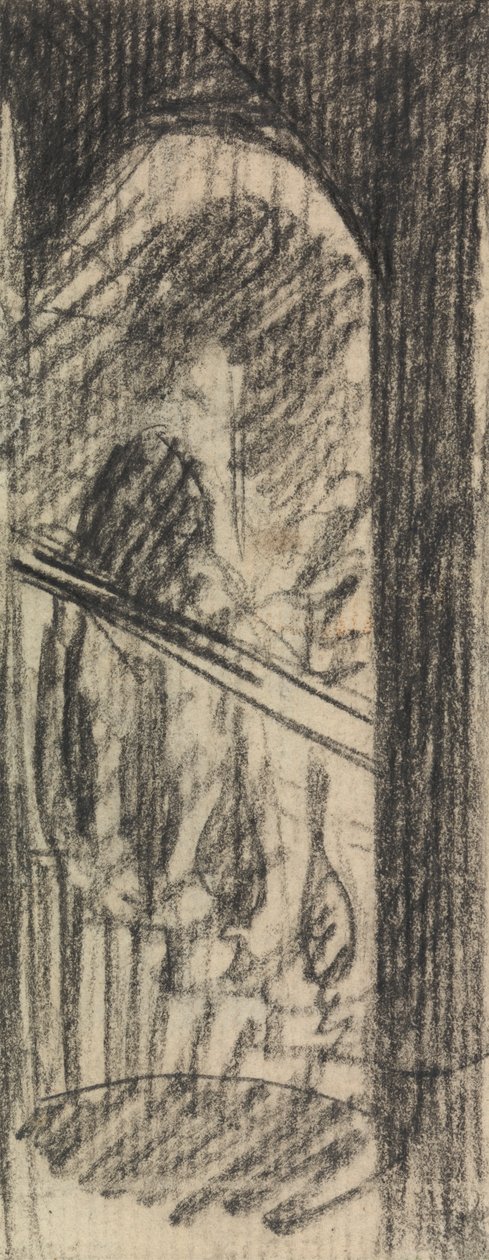 De Moord op Duncan - Lady Macbeth, Benadert Macbeth en het Lichaam door Benjamin Robert Haydon