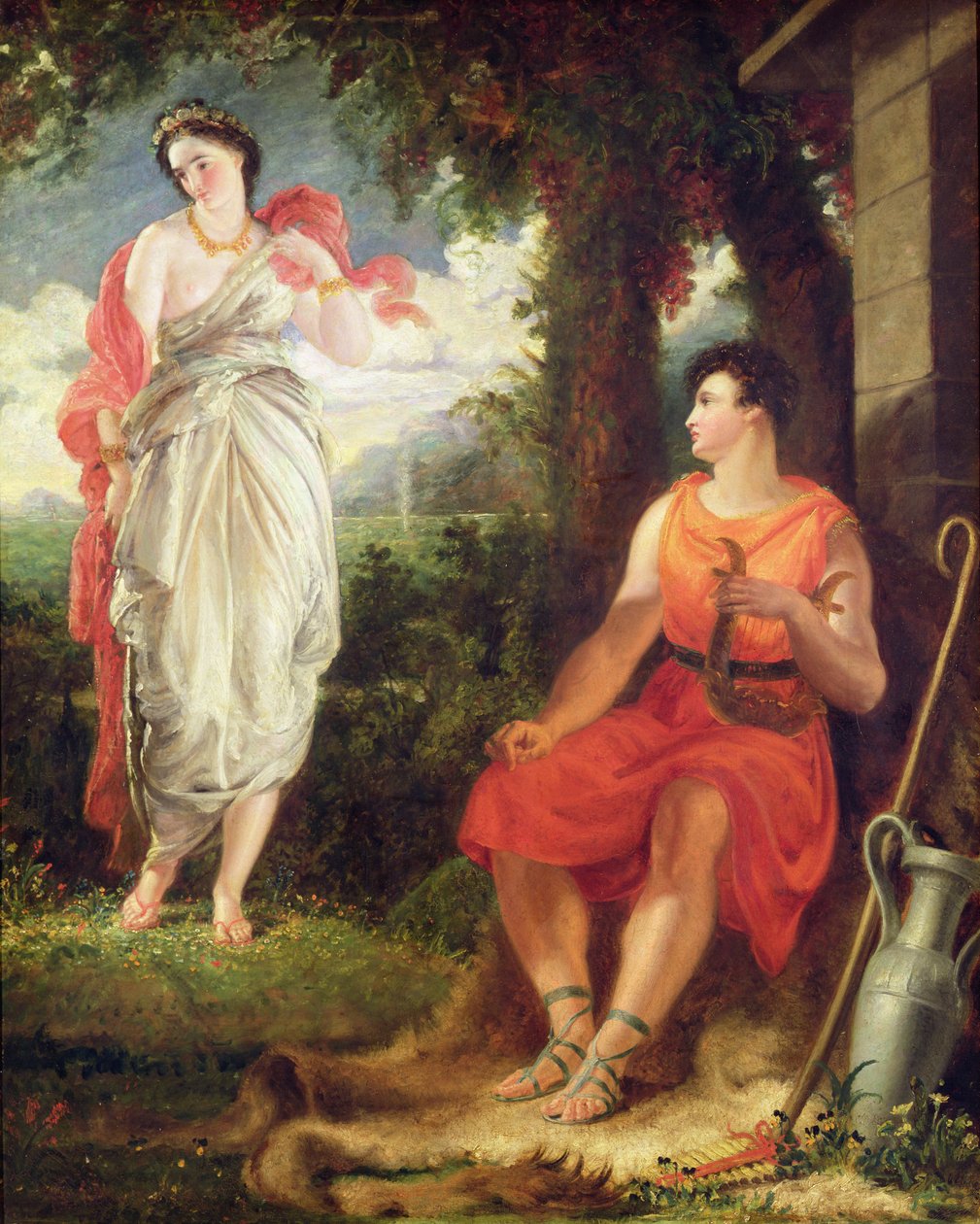Venus en Anchises door Benjamin Robert Haydon