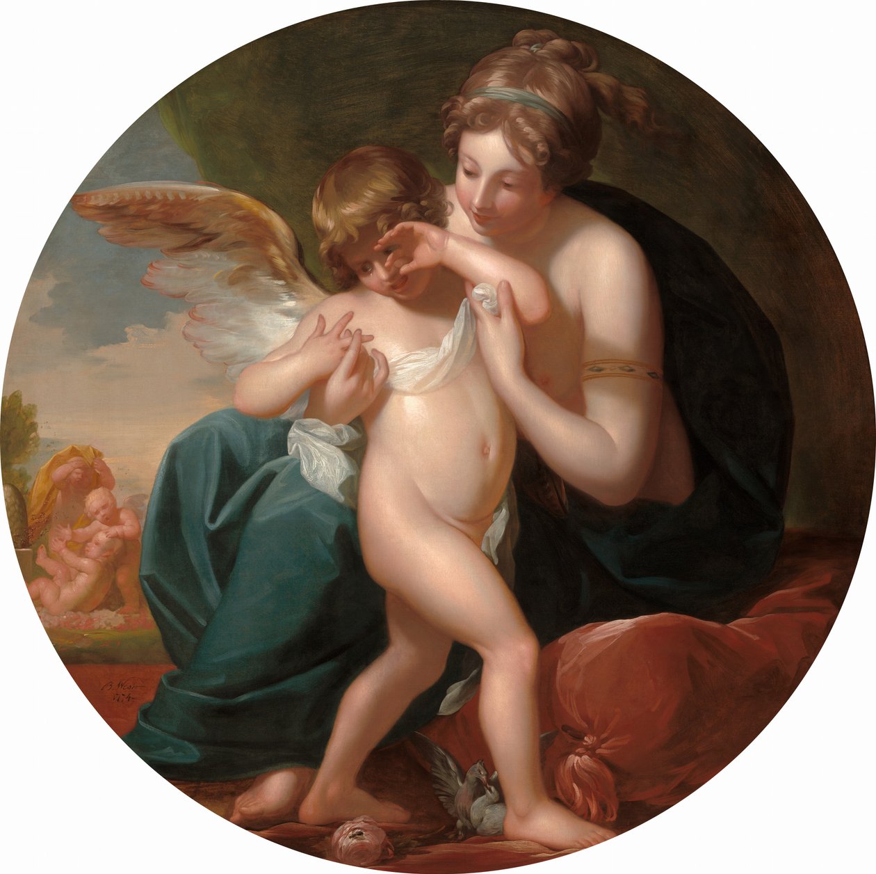  door Benjamin West