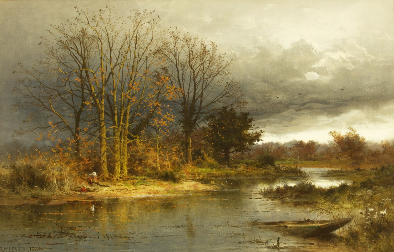 November door Benjamin Williams Leader