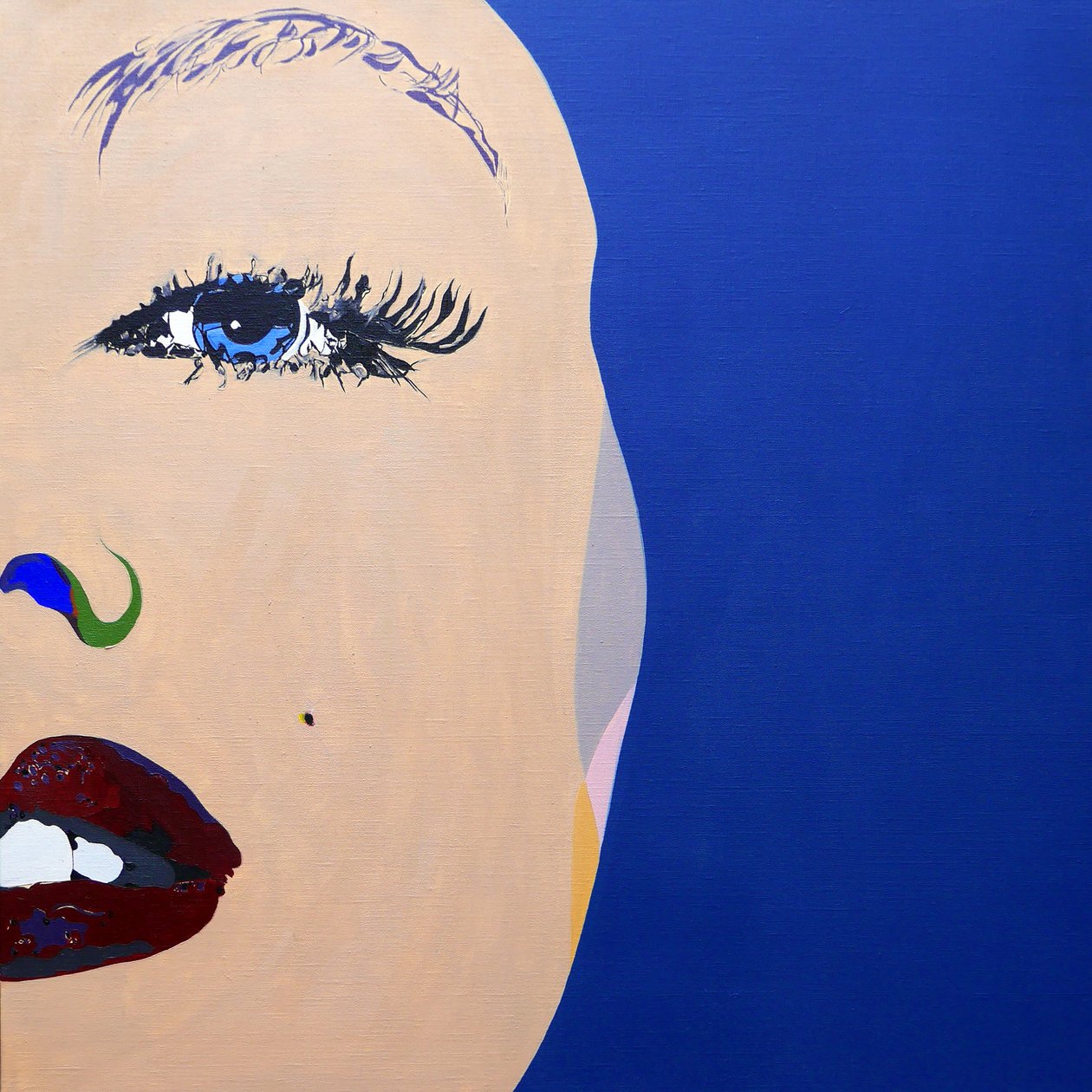 Surportret: Phaedra, akte 1, 2020 (olieverf op doek) door Benoit Erwann Boucherot