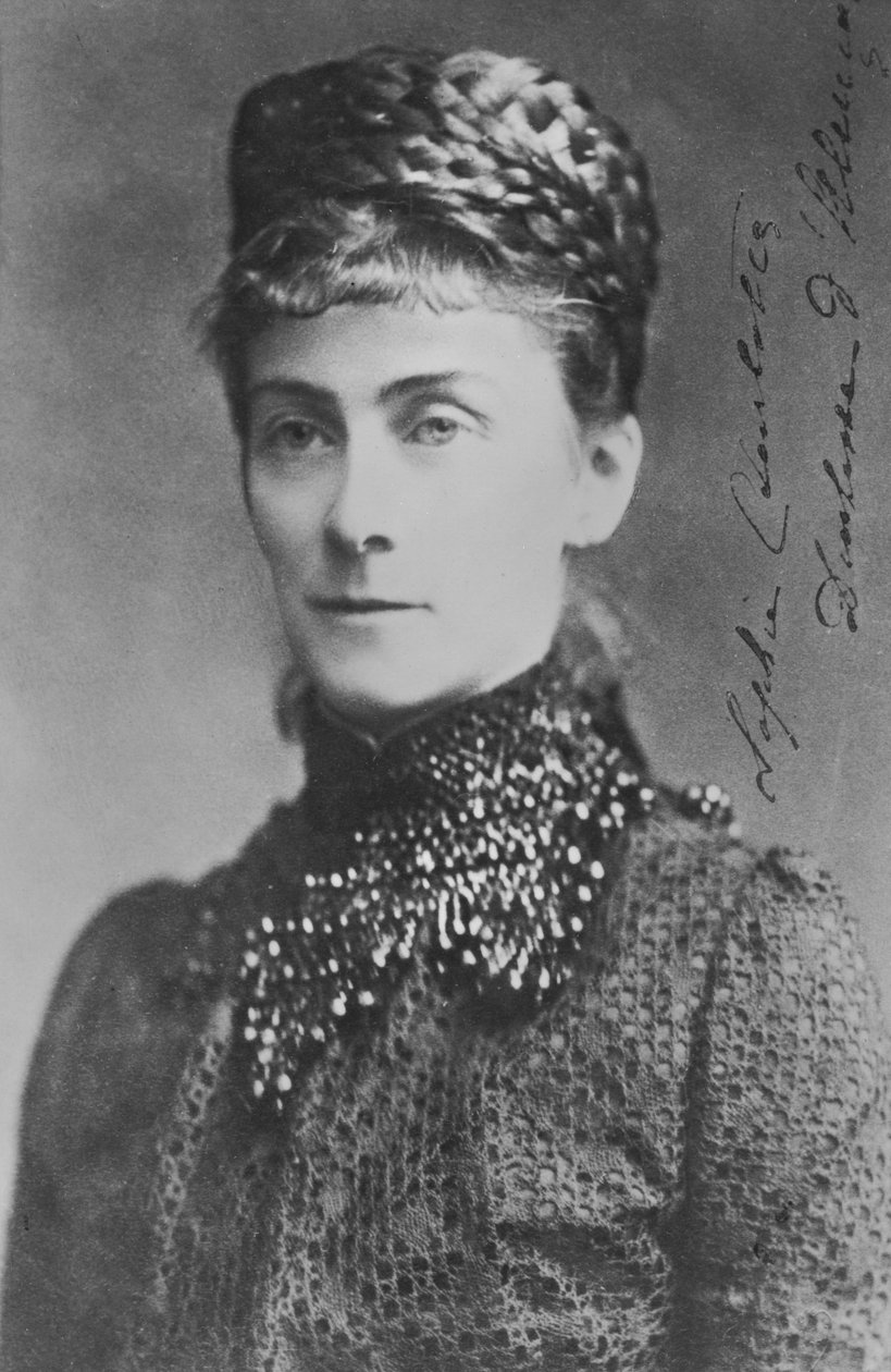 Portret van Sophie de Wittelsbach, Prinses van Beieren en Hertogin van Alençon door Benque Studio
