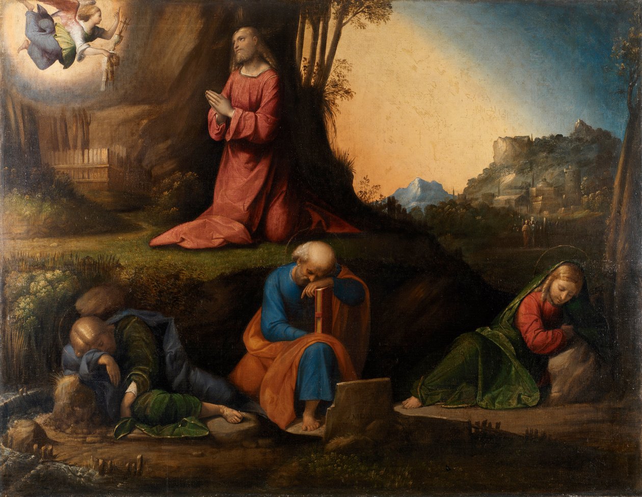 De doodsangst in de tuin, 1524 door Benvenuto Tisi da Garofalo