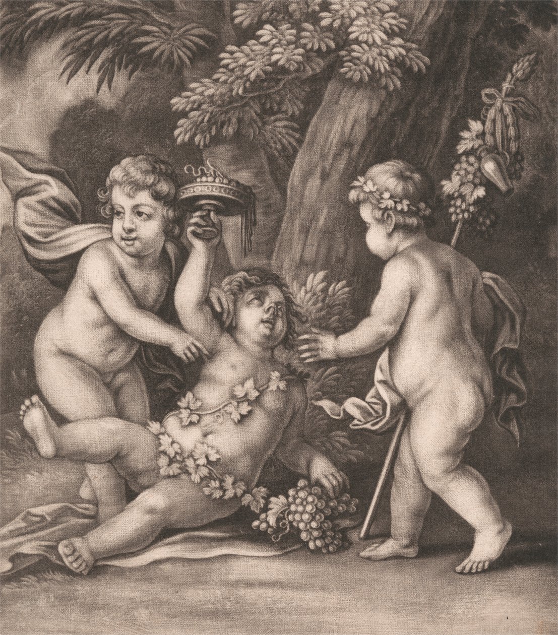 Bacchus door Bernard Lens