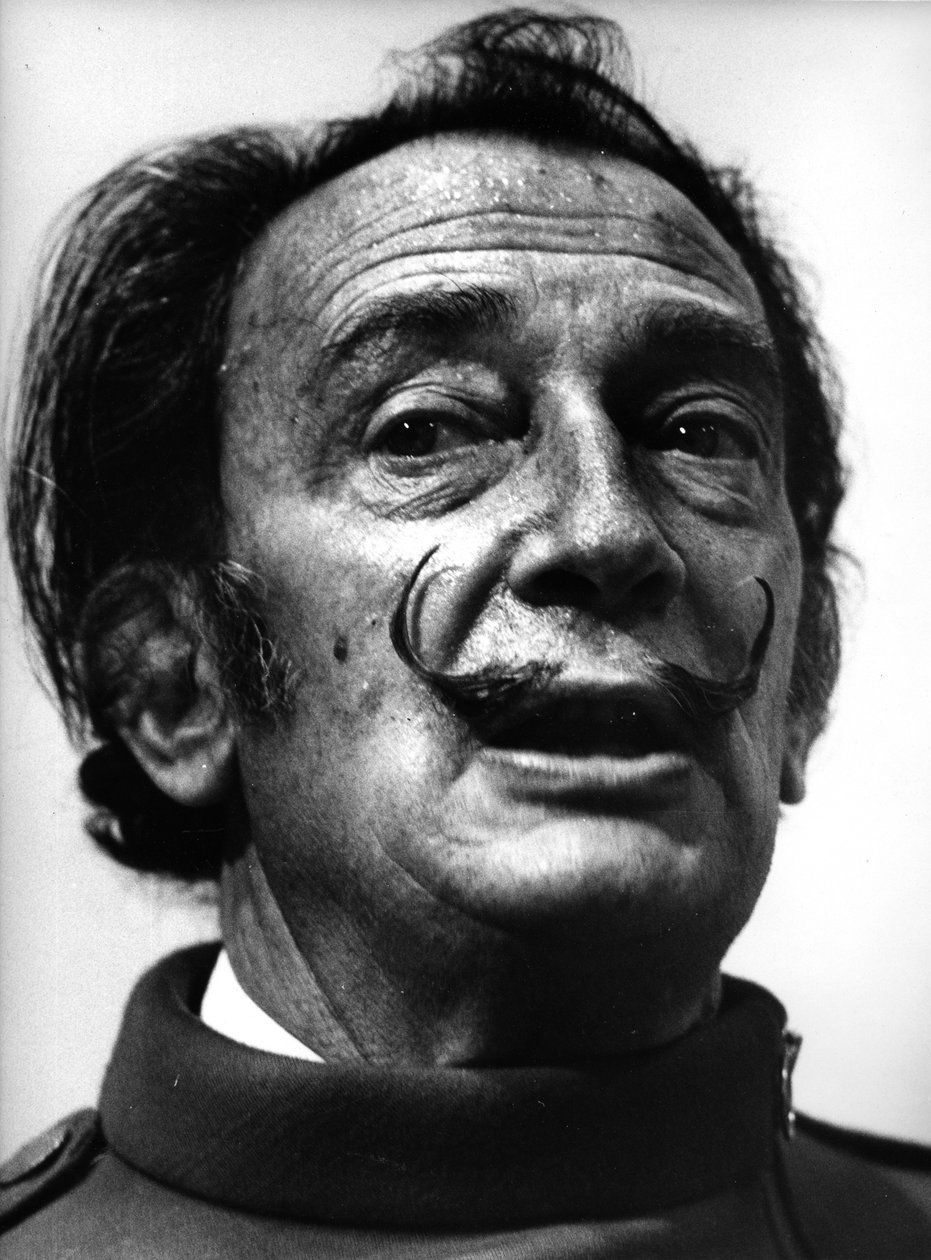 Salvador Dali door Bernard Perrine