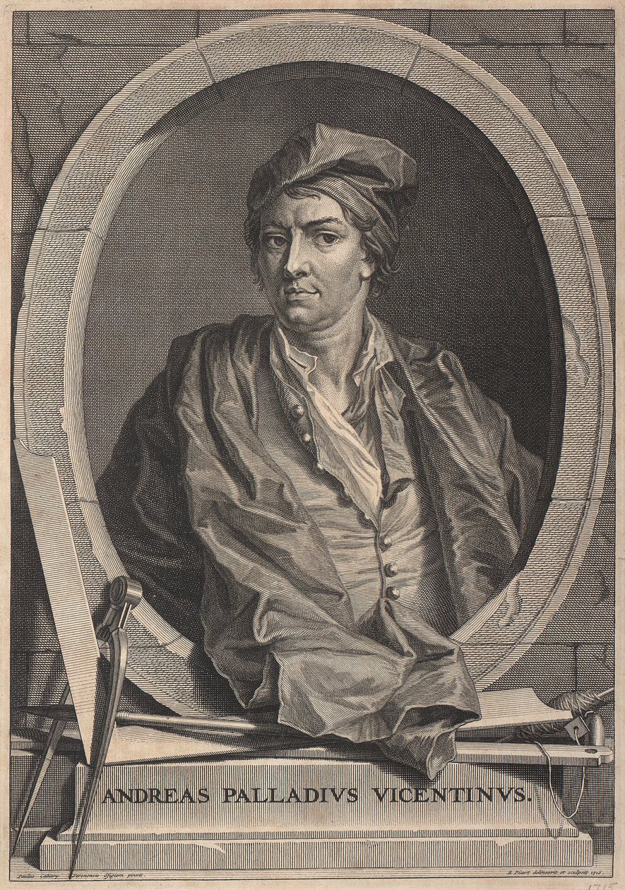 Andreas Palladius Vicentinus door Bernard Picart