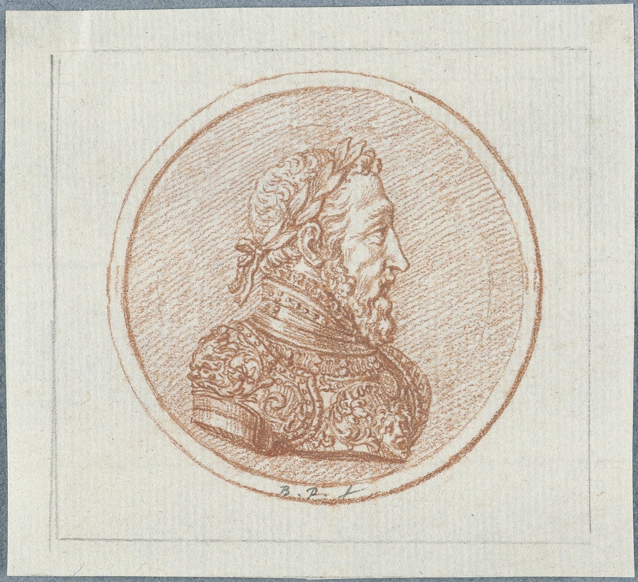 Portret van koning Hendrik II van Frankrijk, tweede helft van de 17e eeuw door Bernard Picart