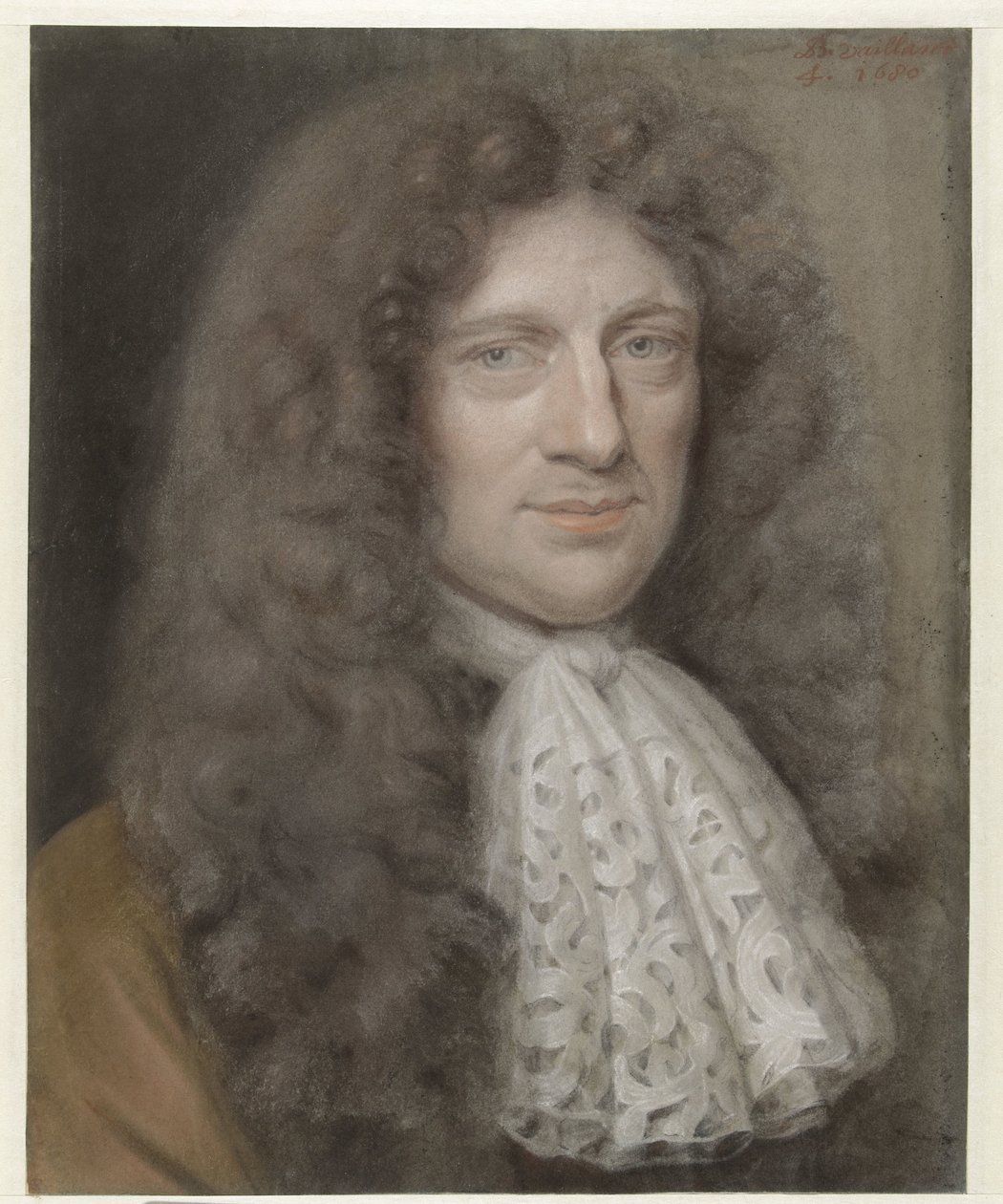 Portret van een onbekende man door Bernard Vaillant