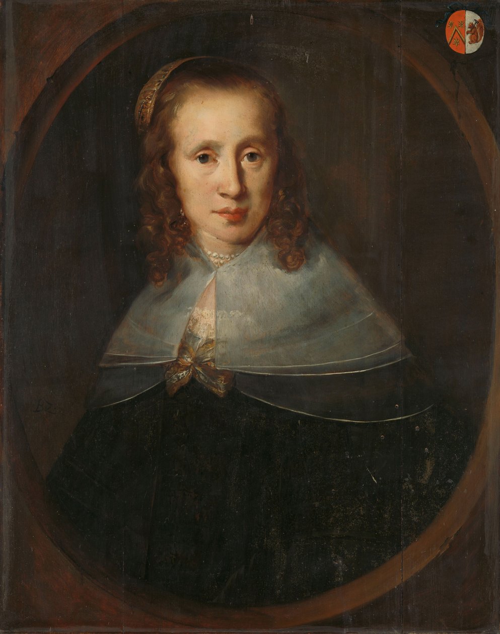 Portrait of Digna de Maets door Bernard Zwaerdecroon