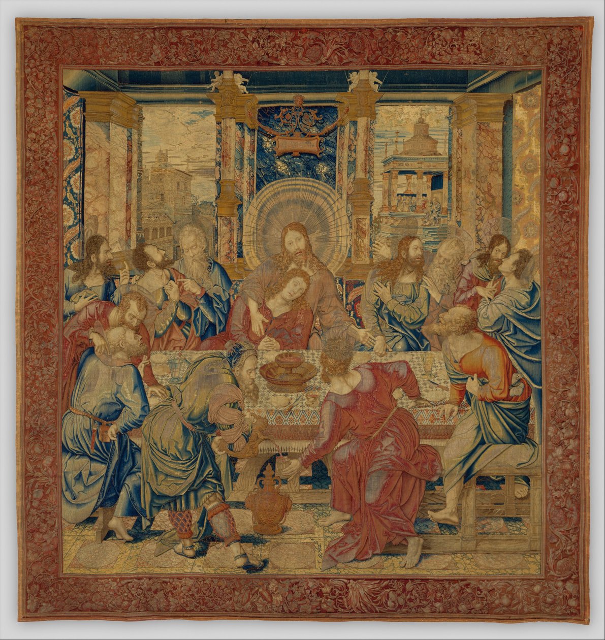 Het Laatste Avondmaal door Bernard van Orley