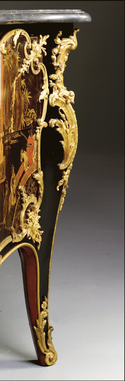 Louis XV commode, ca. 1740 door Bernard van Risamburgh