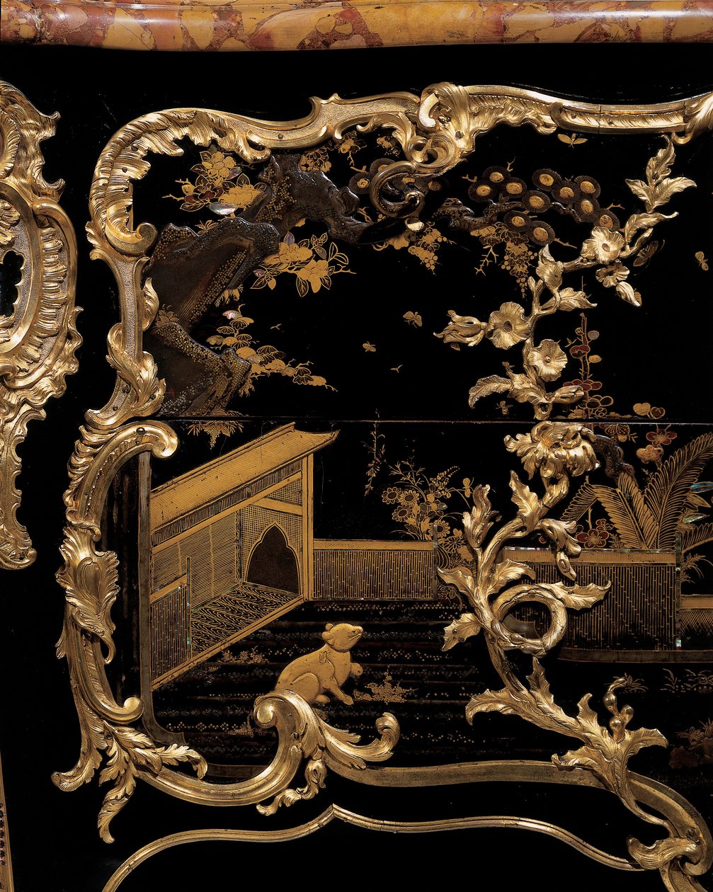 Commode, ca. 1745 door Bernard van Risenburgh II