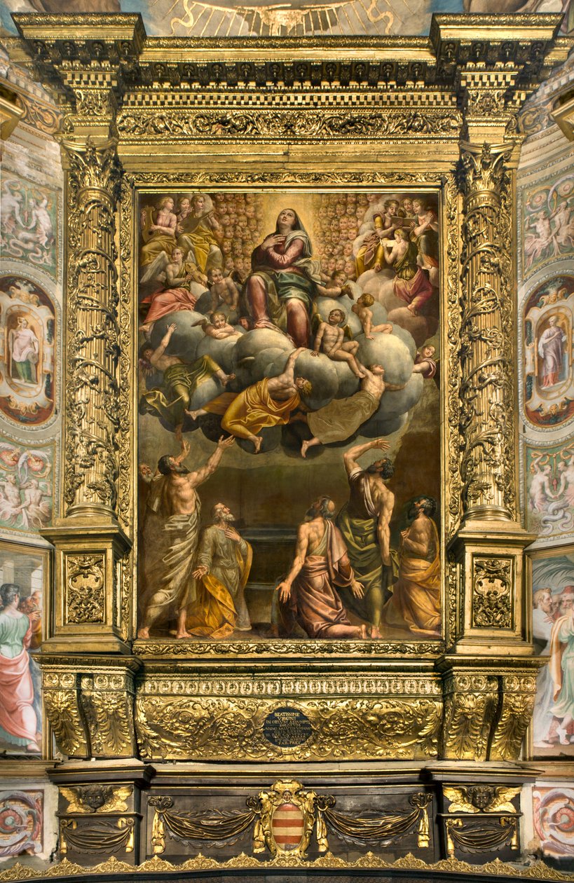 Assumptie van de Maagd door Bernardino Gatti