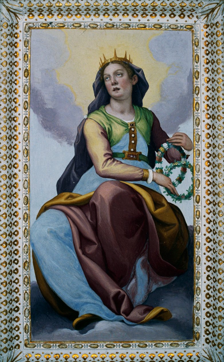 Allegorie door Bernardino Barbatelli (genaamd Pocetti) door Bernardino Barbatelli Poccetti