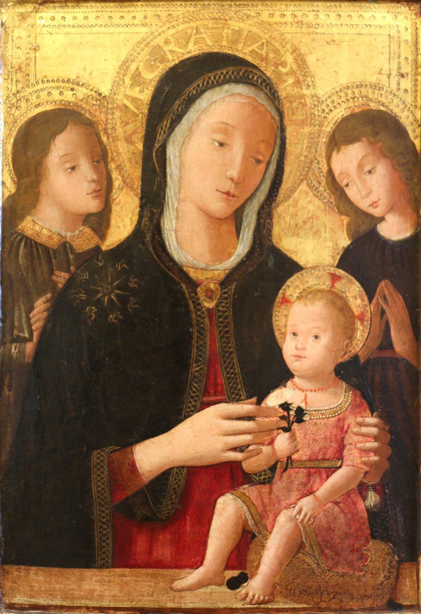 Frans: La Vierge et l