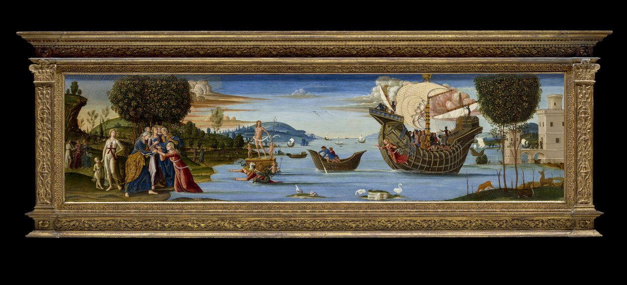 De Geliefde van Enalus Geofferd aan Poseidon en Gespaard, c.1512 door Bernardino Fungai