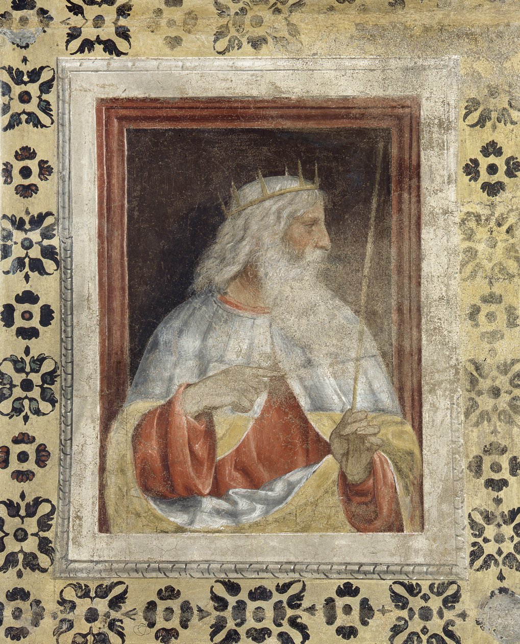 David door Bernardino Luini