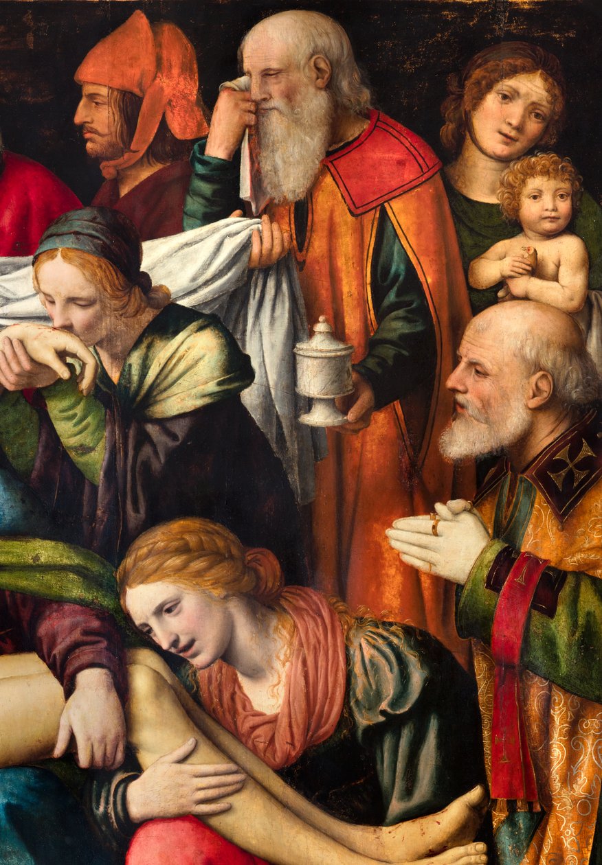 Milaan, Kerk van San Giorgio al Palazzo, Bernardino Luini, Kruisafneming door Bernardino Luini