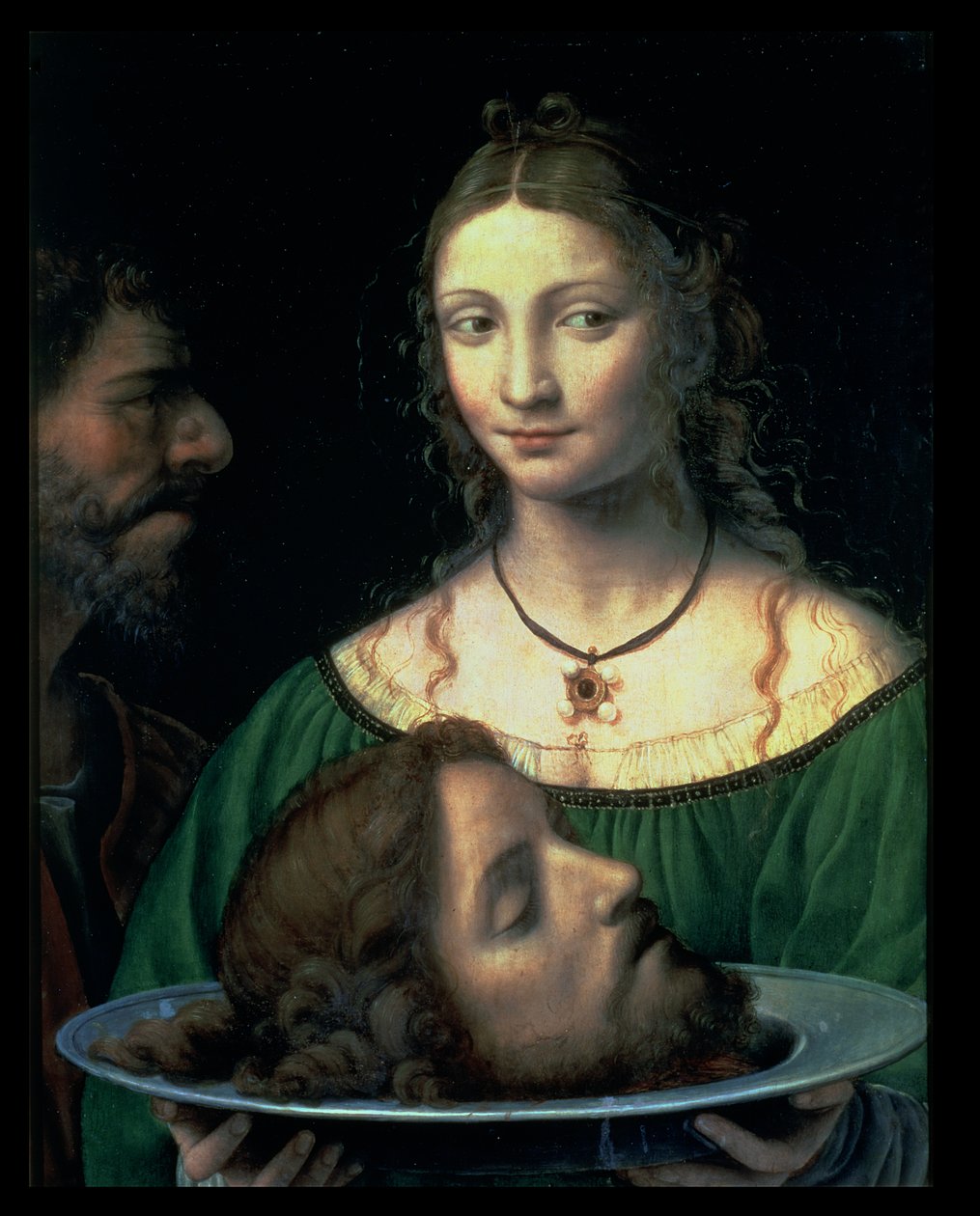Salome met het hoofd van Johannes de Doper, c.1525-30 door Bernardino Luini