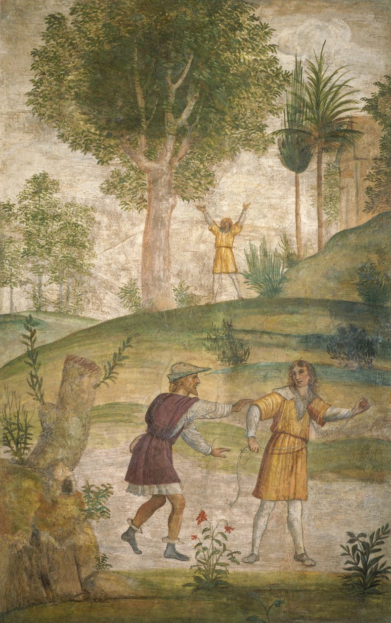 De wanhoop van Cephalus door Bernardino Luini