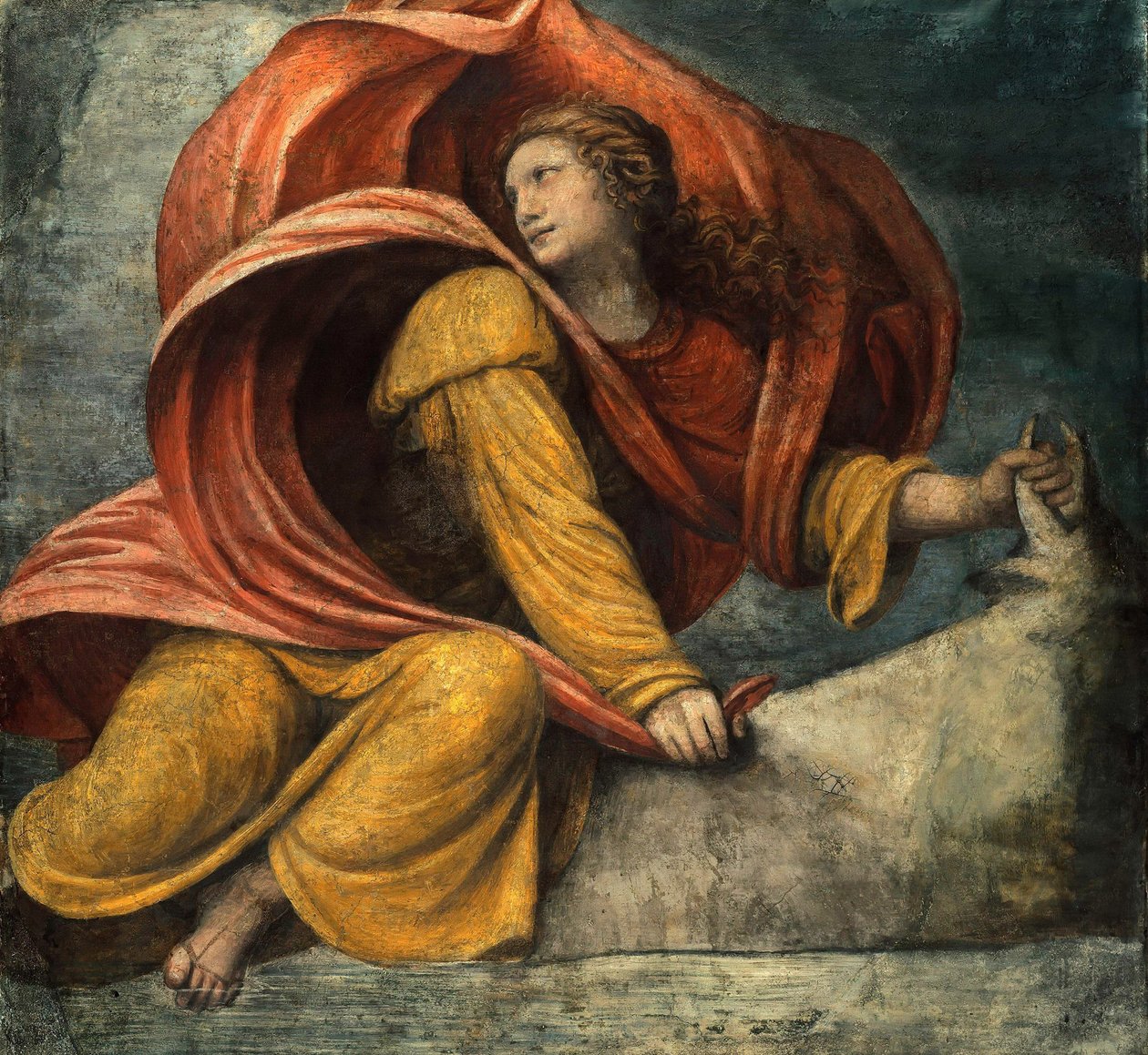 De verkrachting van Europa door Bernardino Luini