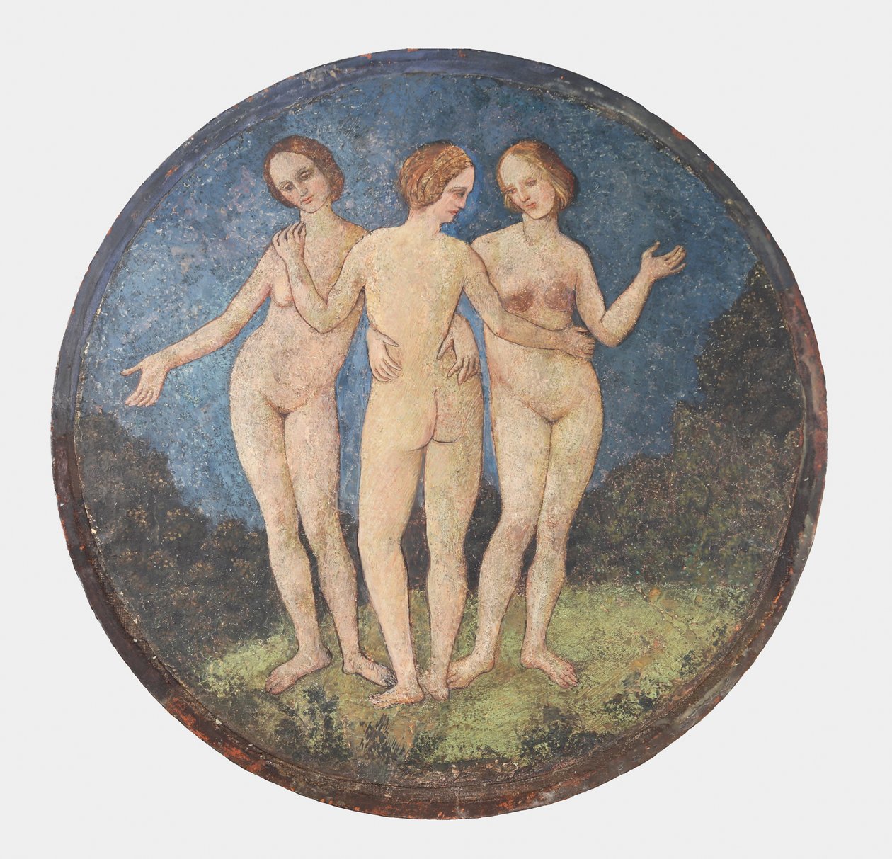 De drie Gratiën door Bernardino Pinturicchio