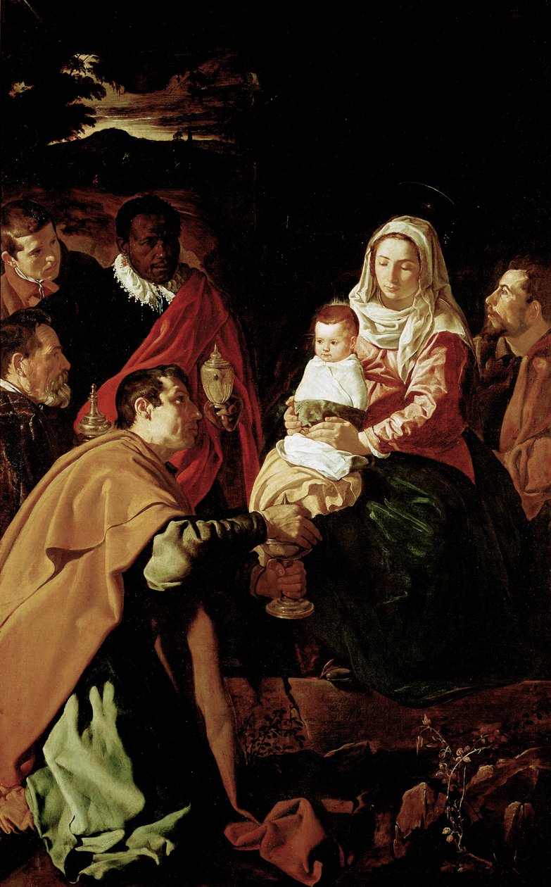 De aanbidding van de wijzen, c.1619 door Bernardino di Bosio & Zaganelli Francesco di Bosio (c.1470-c.1532) Zaganelli