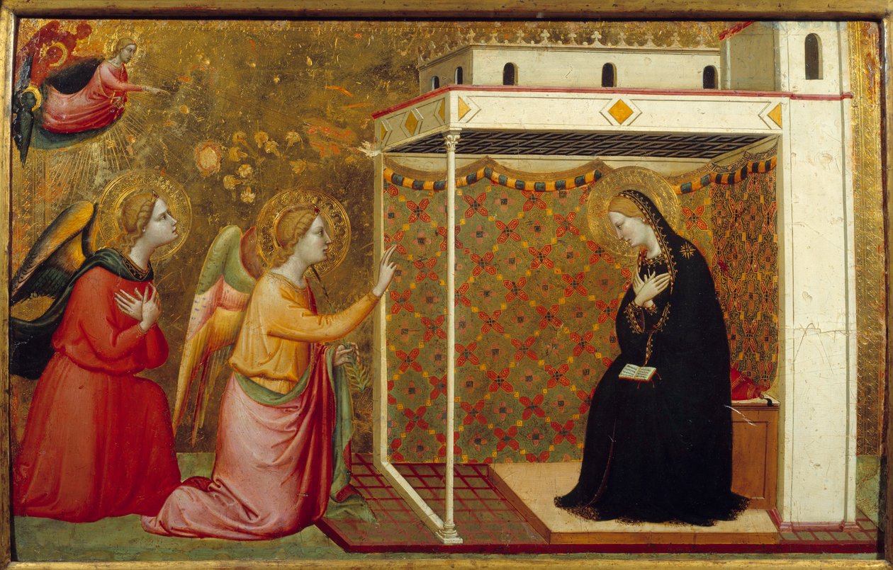 Annunciatie door Bernardo Daddi