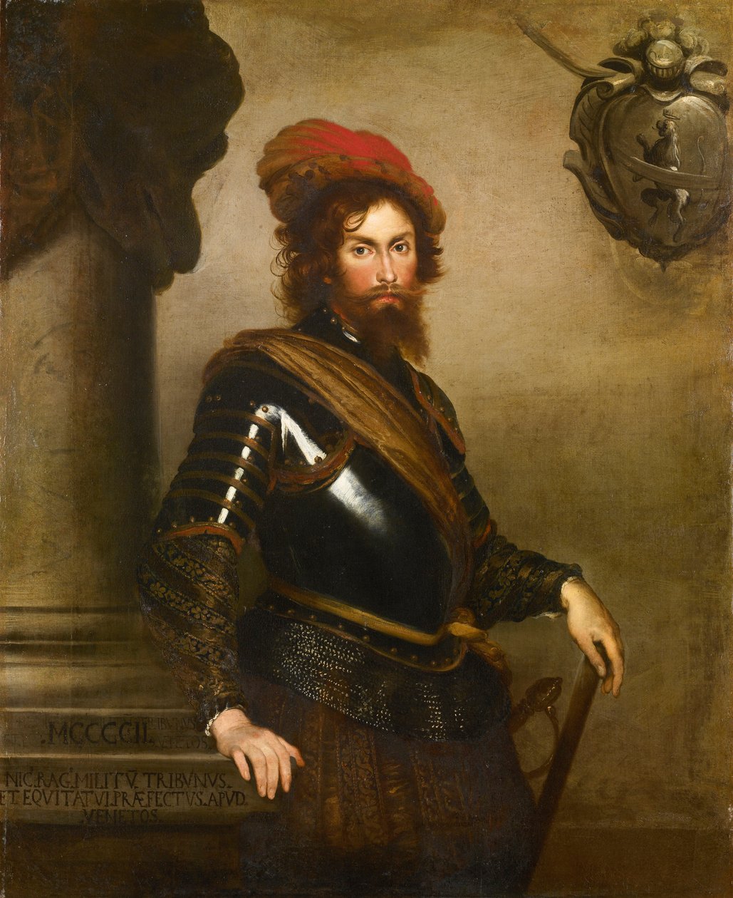 Portret van Nicolò Raggi door Bernardo Strozzi