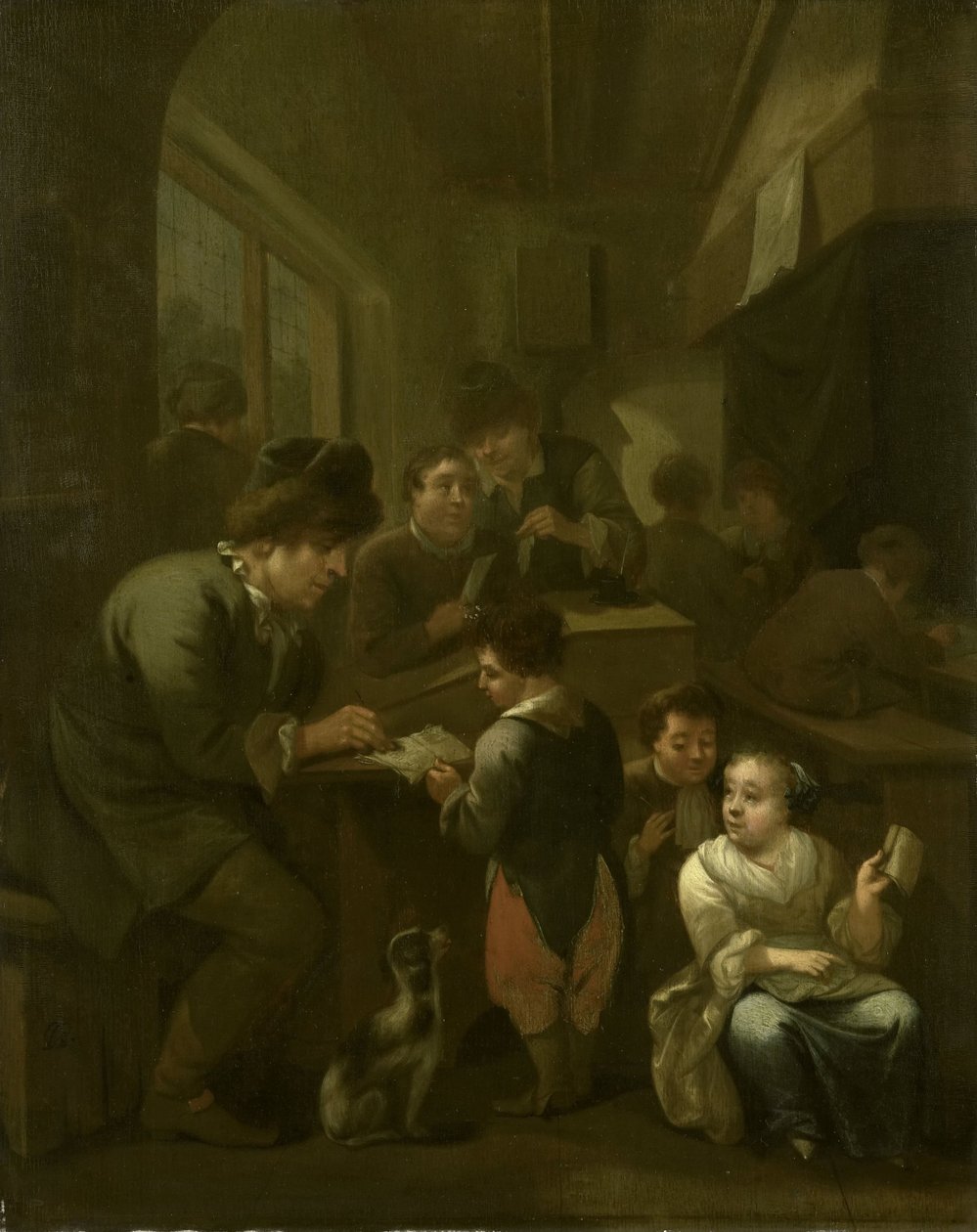 De schoolmeester door Bernardus van Schijndel
