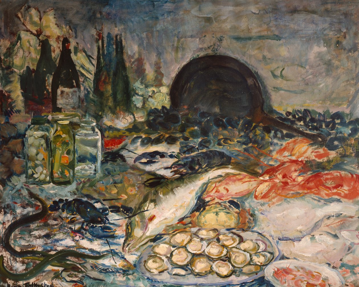 Stilleven door Bernhard Dorotheus Folkestad