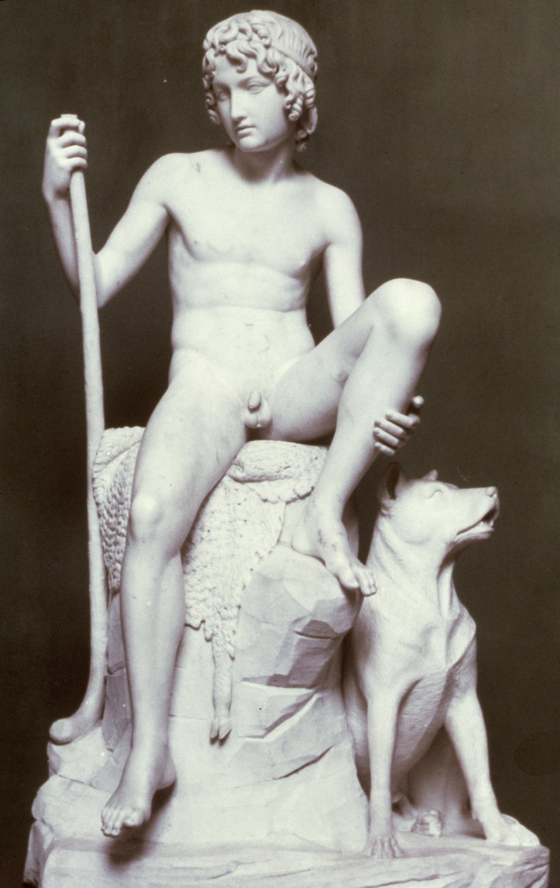 Herderjongen, 1817 door Bertel Thorvaldsen