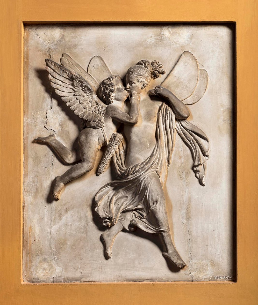 Cupido en Psyche door Bertel Thorvaldsen