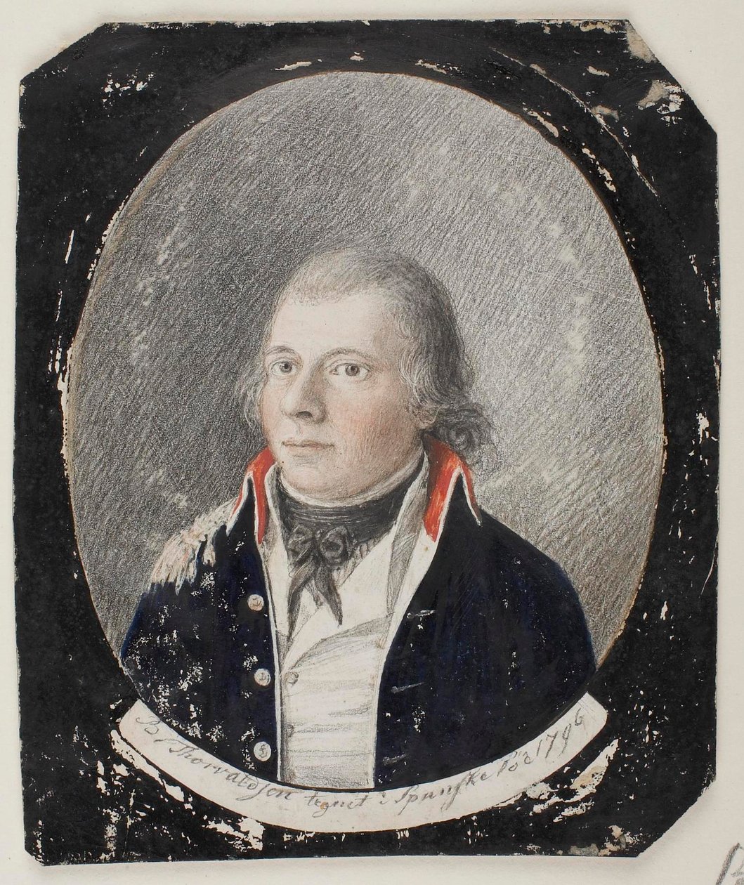 Luitenant Gerhard Sievers Bille door Bertel Thorvaldsen