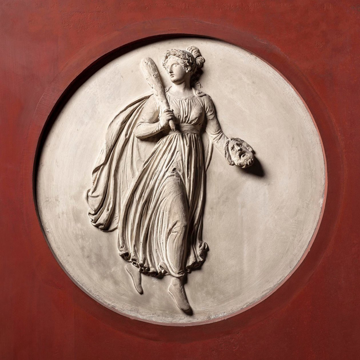 Melpomene. Muze van de tragedie door Bertel Thorvaldsen