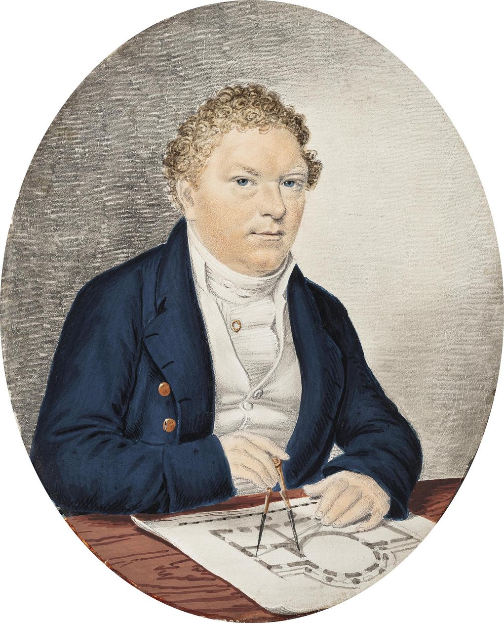 Niels Schønberg Kurtzhals door Bertel Thorvaldsen