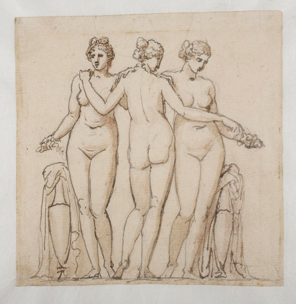 De drie Gratiën door Bertel Thorvaldsen