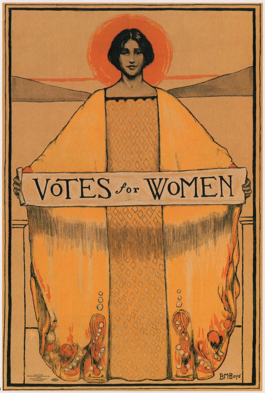 Stemrecht voor vrouwen, 1911-1913 door Bertha Margaret Boye