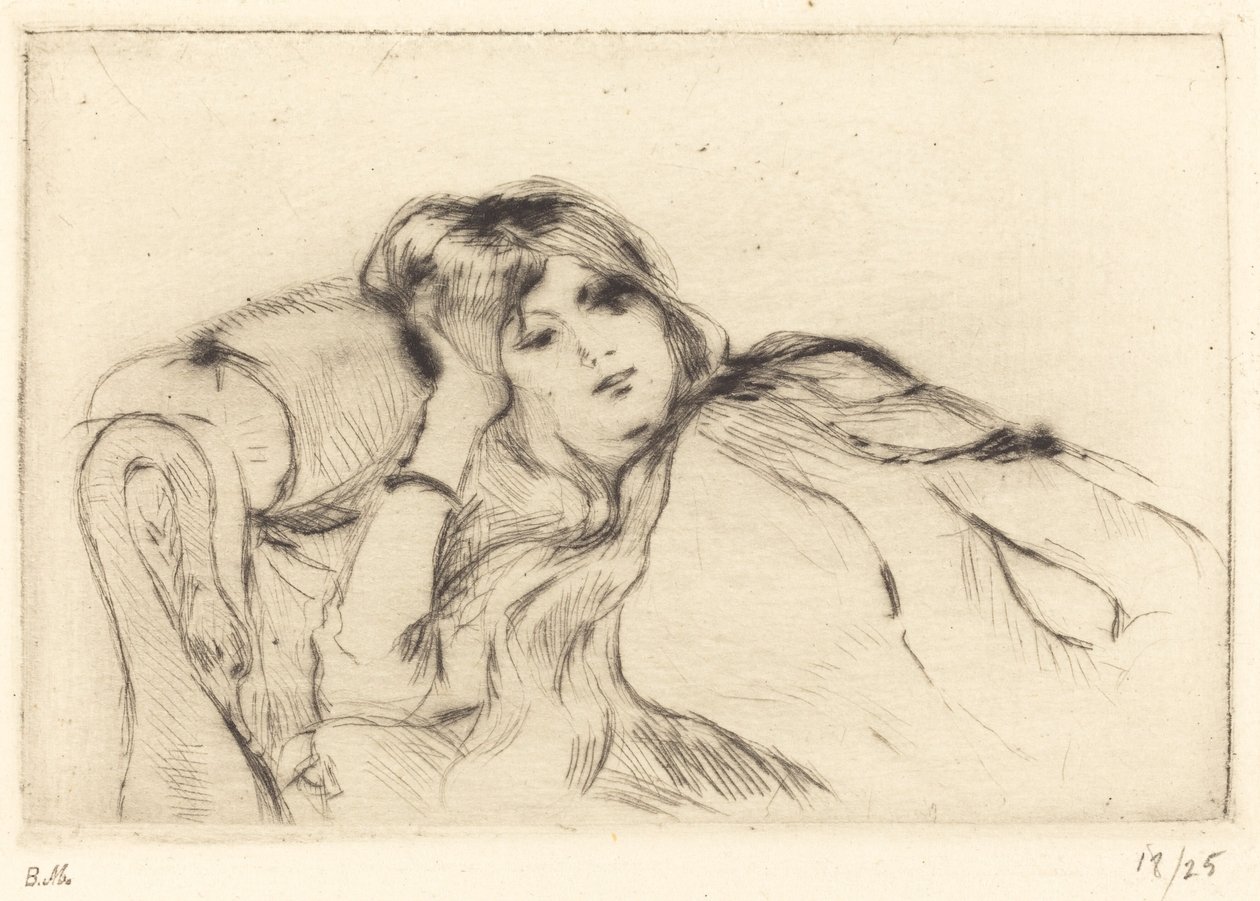 Rust door Berthe Morisot