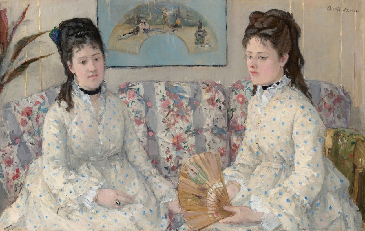 De zusters door Berthe Morisot