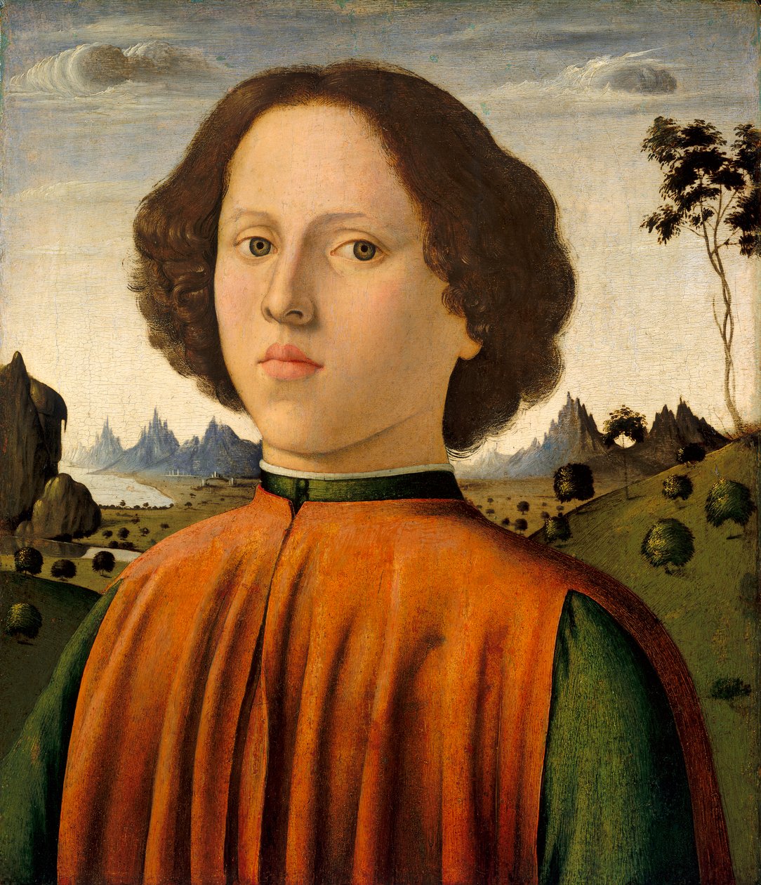 Portret van een jongen, ca. 1476-1480 door Biagio d