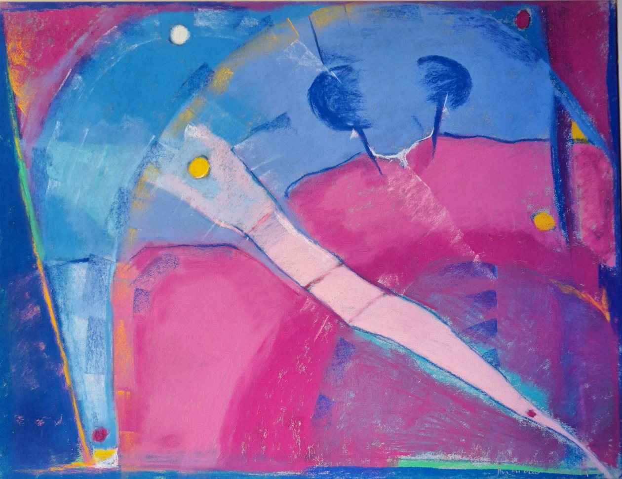 Landschap in Geboorte 3 door Bibiana Ulanosky